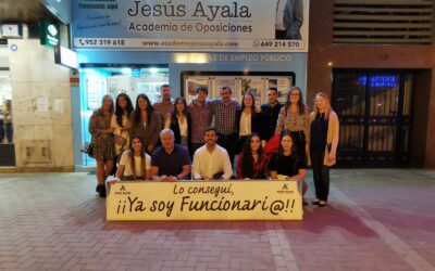 ¡Celebración con los nuevos funcionarios de Agentes de Hacienda Pública. OEP 2021!