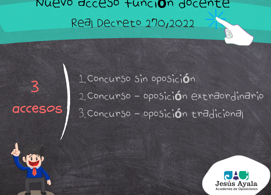 ¡Ya tenemos nuevo sistema de acceso a la función docente!
