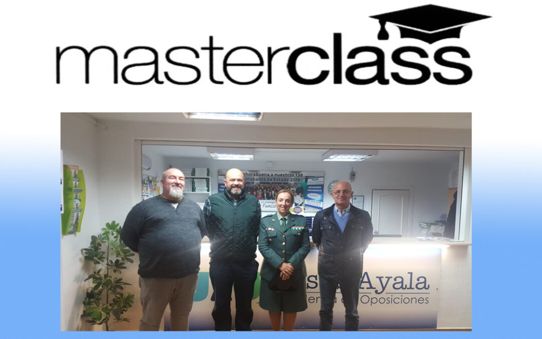 Masterclass sobre el papel de la mujer en la Guardia Civil