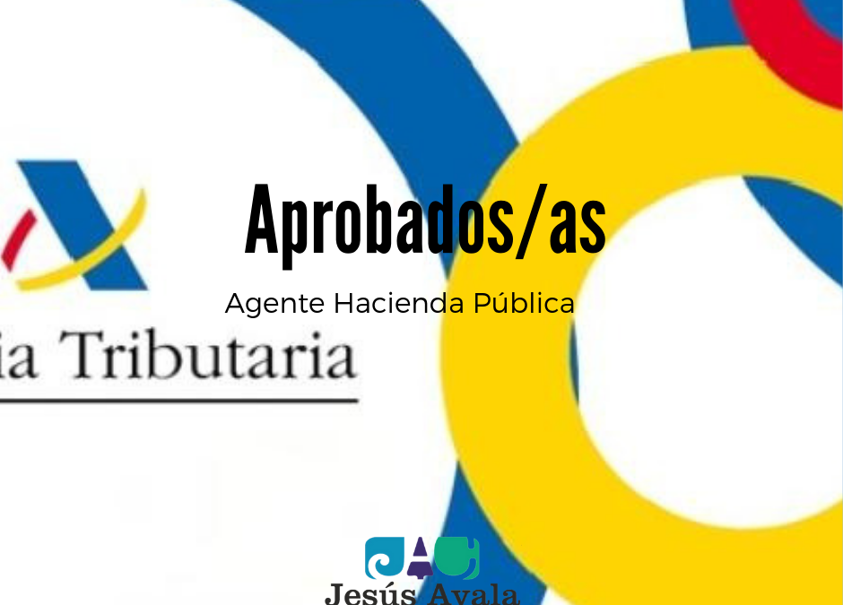 ¡Aprobados/as de Agentes de Hacienda Pública. OEP 2018!