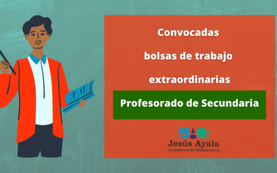Abiertas bolsas extraordinarias Secundaria y FP Andalucía