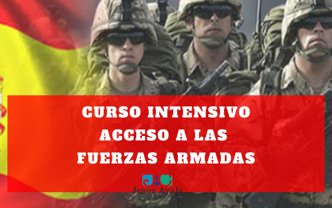 Curso de acceso para las Fuerzas Armadas