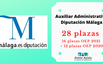Nuevo grupo oposiciones 28 plazas Aux. Administrativo Diputación Málaga
