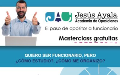 Masterclass gratuitas de técnicas de estudio para ser funcionario/a