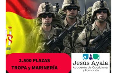 2500 PLAZAS DE TROPA y MARINERÍA PARA EL 2º CICLO 2022