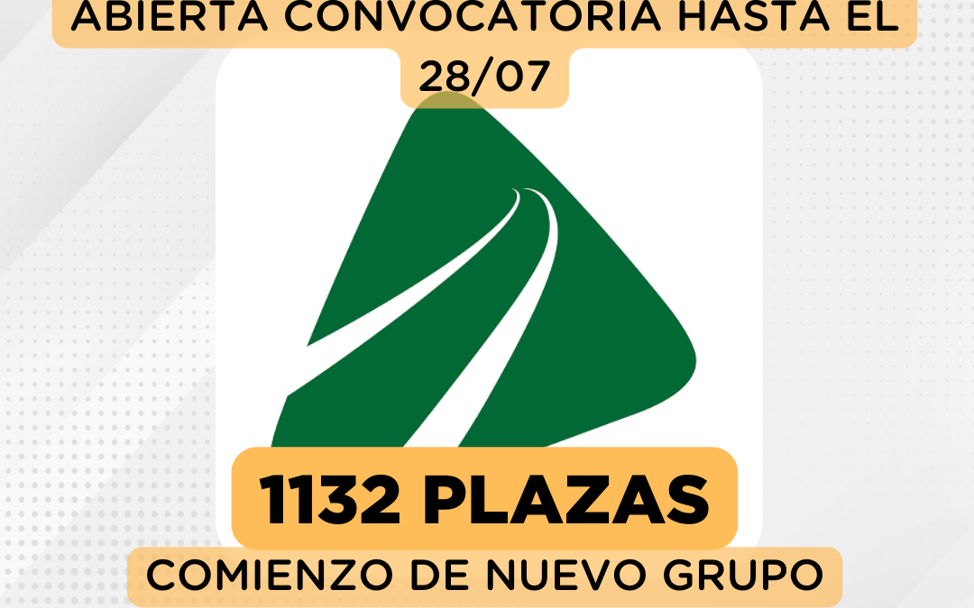 CONVOCATORIA ADIF-1132 PLAZAS PERSONAL OPERATIVO