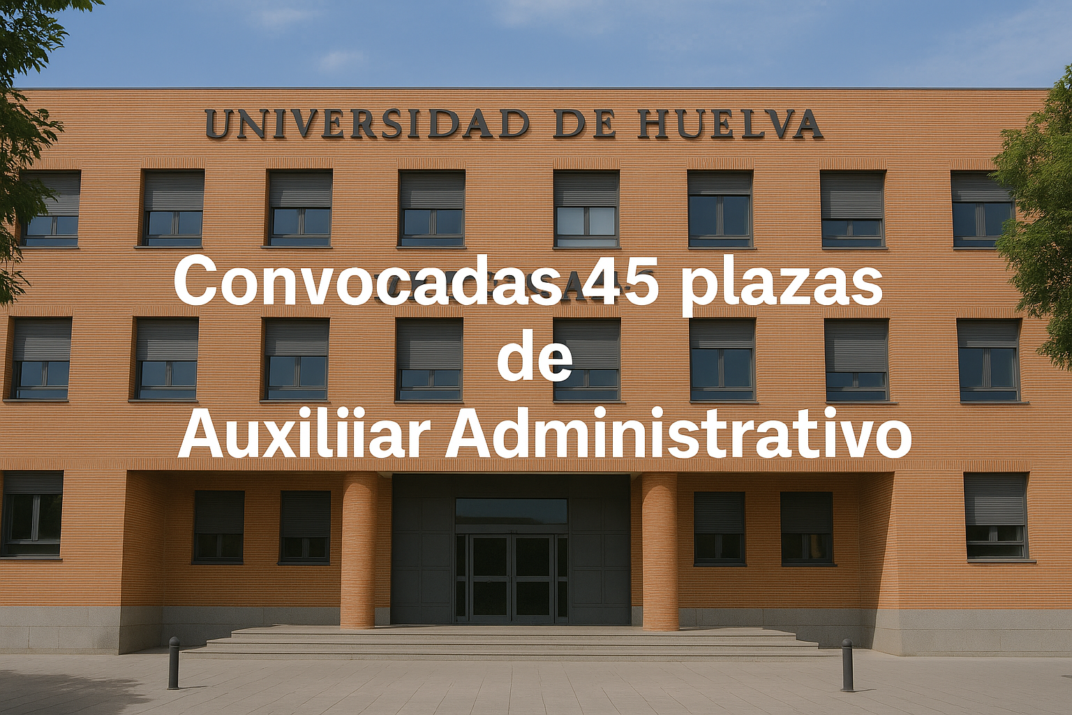 Auxiliar Administrativo Universidad de Huelva Oposiciones Auxiliar Administrativo Universidad de Huelva