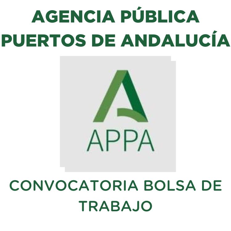 Bolsa de Trabajo Agencia Puertos de Andalucía
