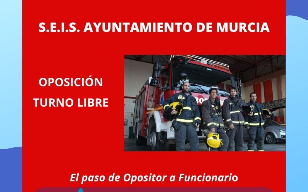 Convocadas 41 plazas de Bombero en el S.E.I.S. del AYUNTAMIENTO de MURCIA.