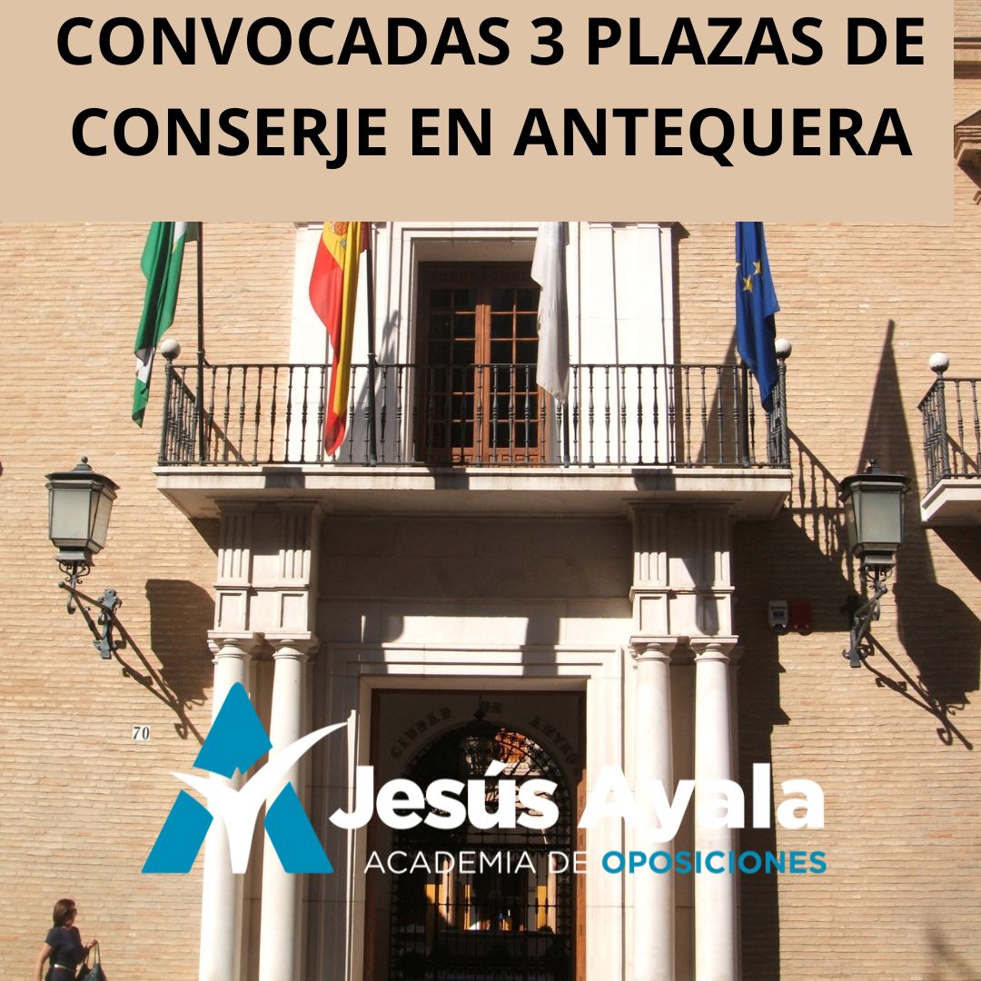 CONVOCADAS 3 PLAZAS DE CONSERJE