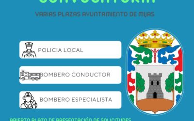 CONVOCATORIA VARIAS PLAZAS AYUNTAMIENTO DE MIJAS