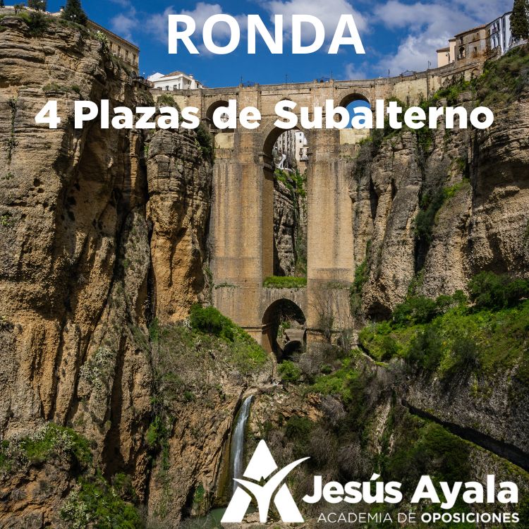 Plazas Subalterno Ronda