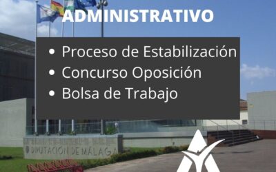 Publicadas en BOJA las Bases de Estabilización de Auxiliares Administrativos de la Diputación de Málaga.