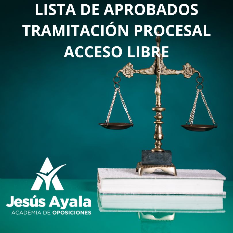 Lista APROBADOS tramitacion procesal