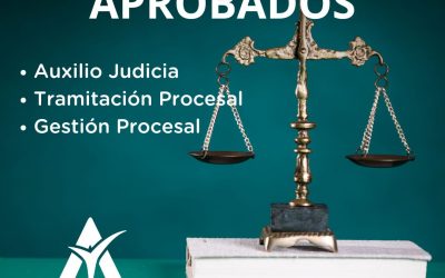 Listas de aprobados de Auxilio Judicial y Tramitación Procesal (acceso libre)