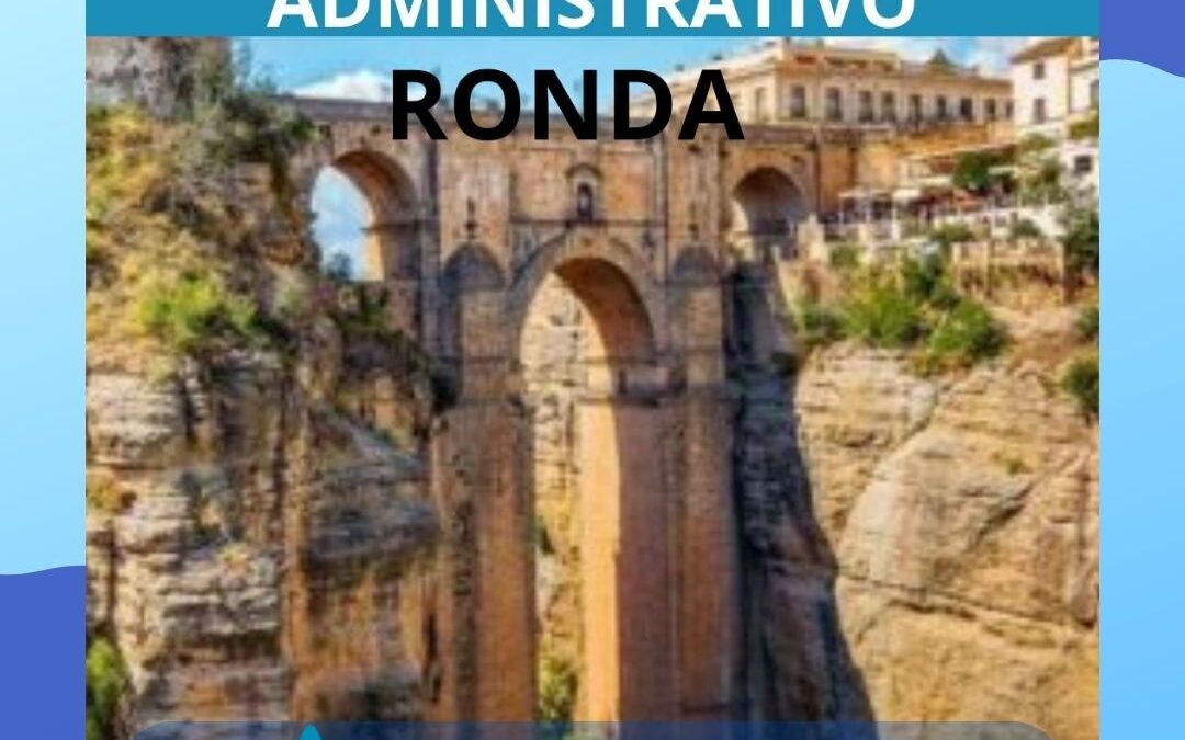 BOLSA DE EMPLEO DE ADMINISTRATIVO EN RONDA (Málaga)