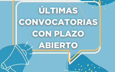 CONVOCATORIAS ABIERTAS- SEMANA DEL 25/09/23