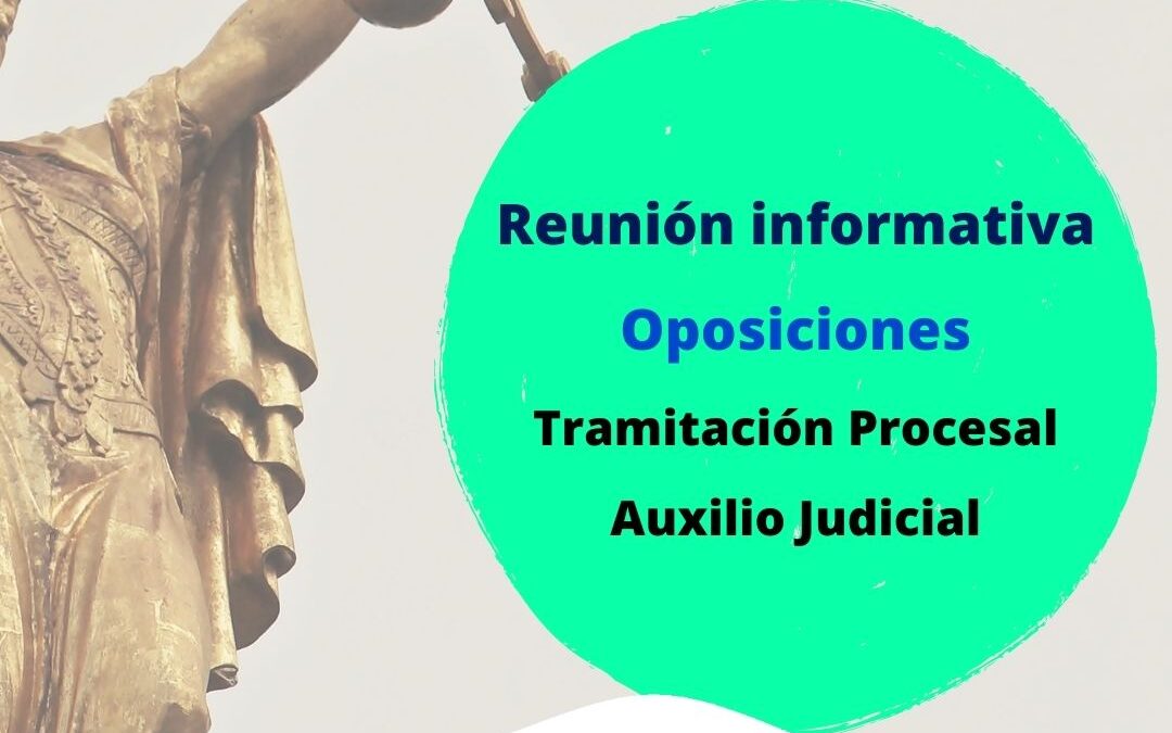 Charla informativa oposiciones Justicia